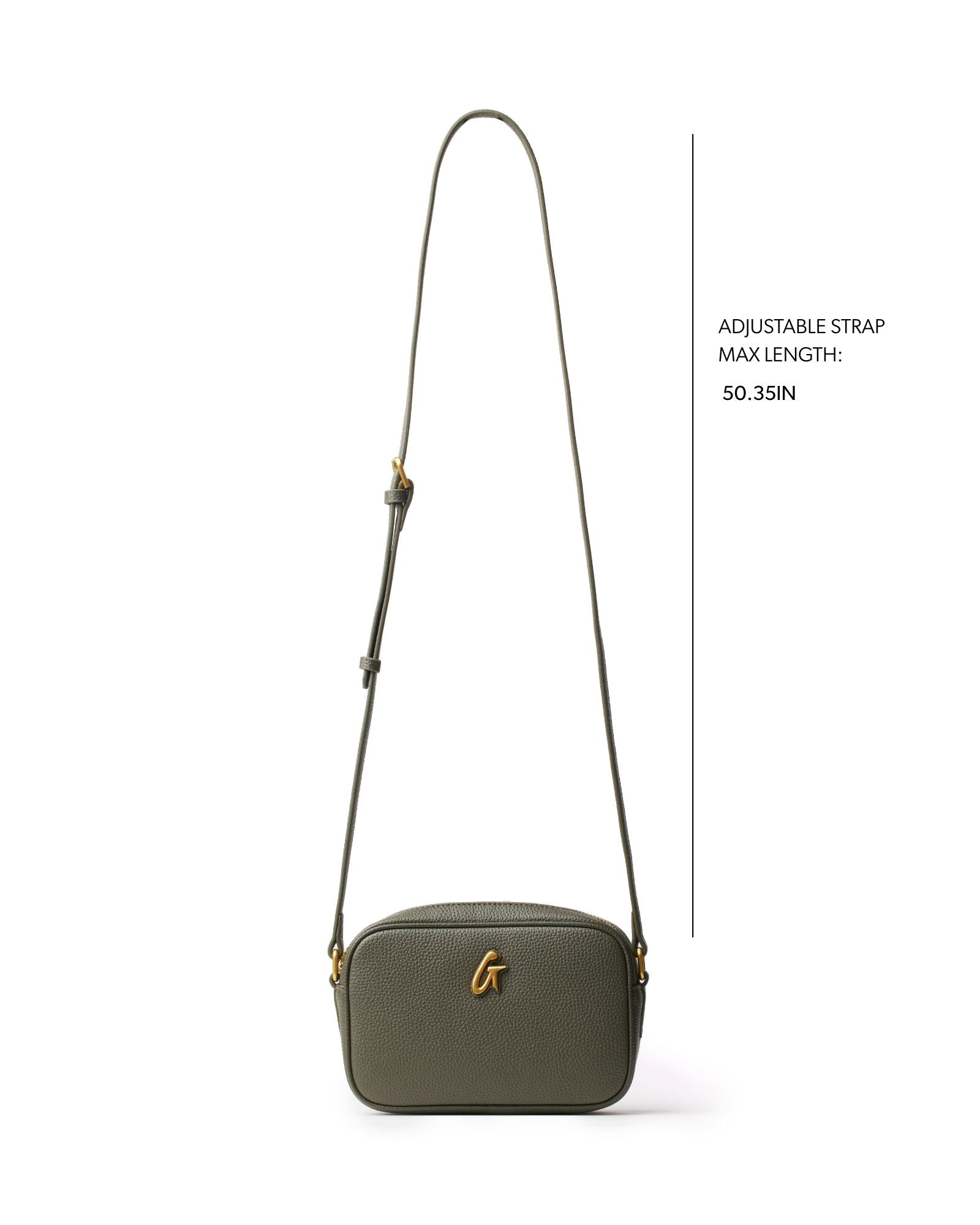 STANDARD PEBBLE CAMERA BAG - OLIVE GREEN