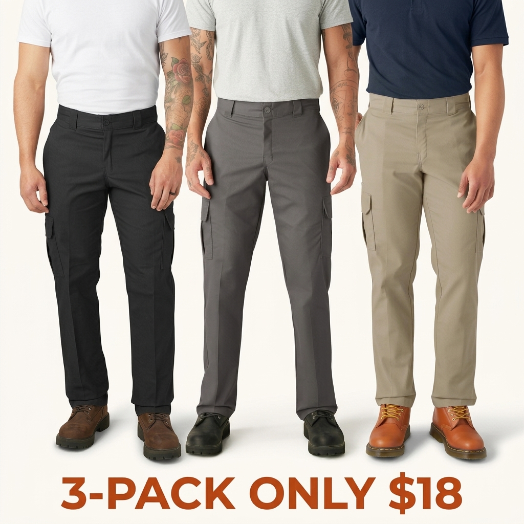 Men's FLEX Regular Fit Cargo Pants