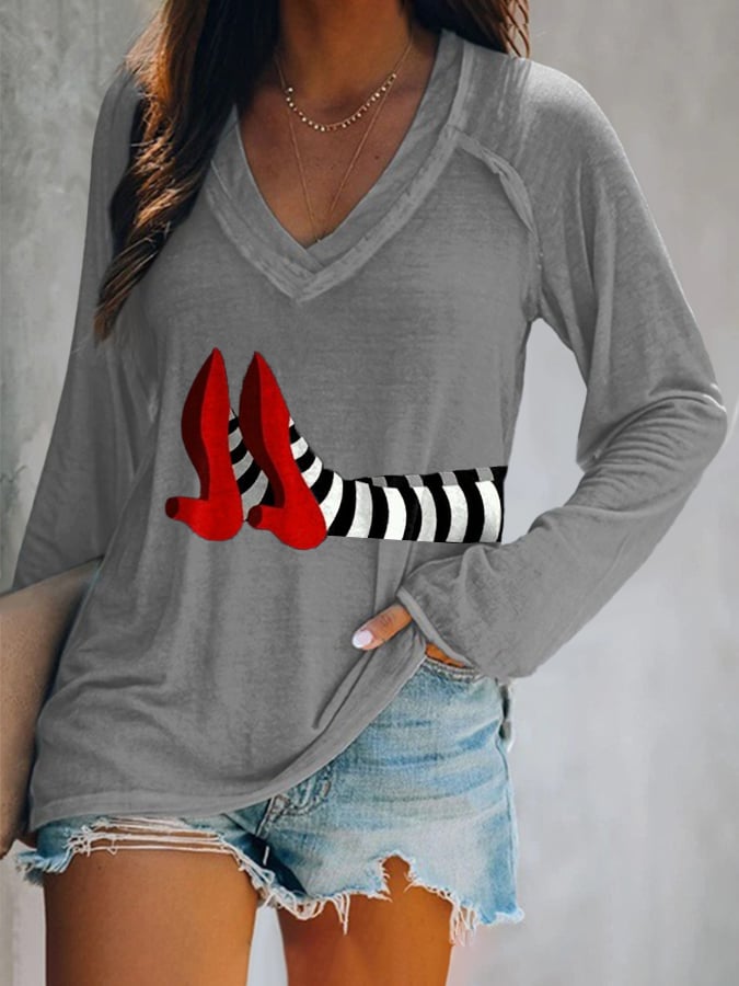 Women's Halloween Printed T-Shirts
