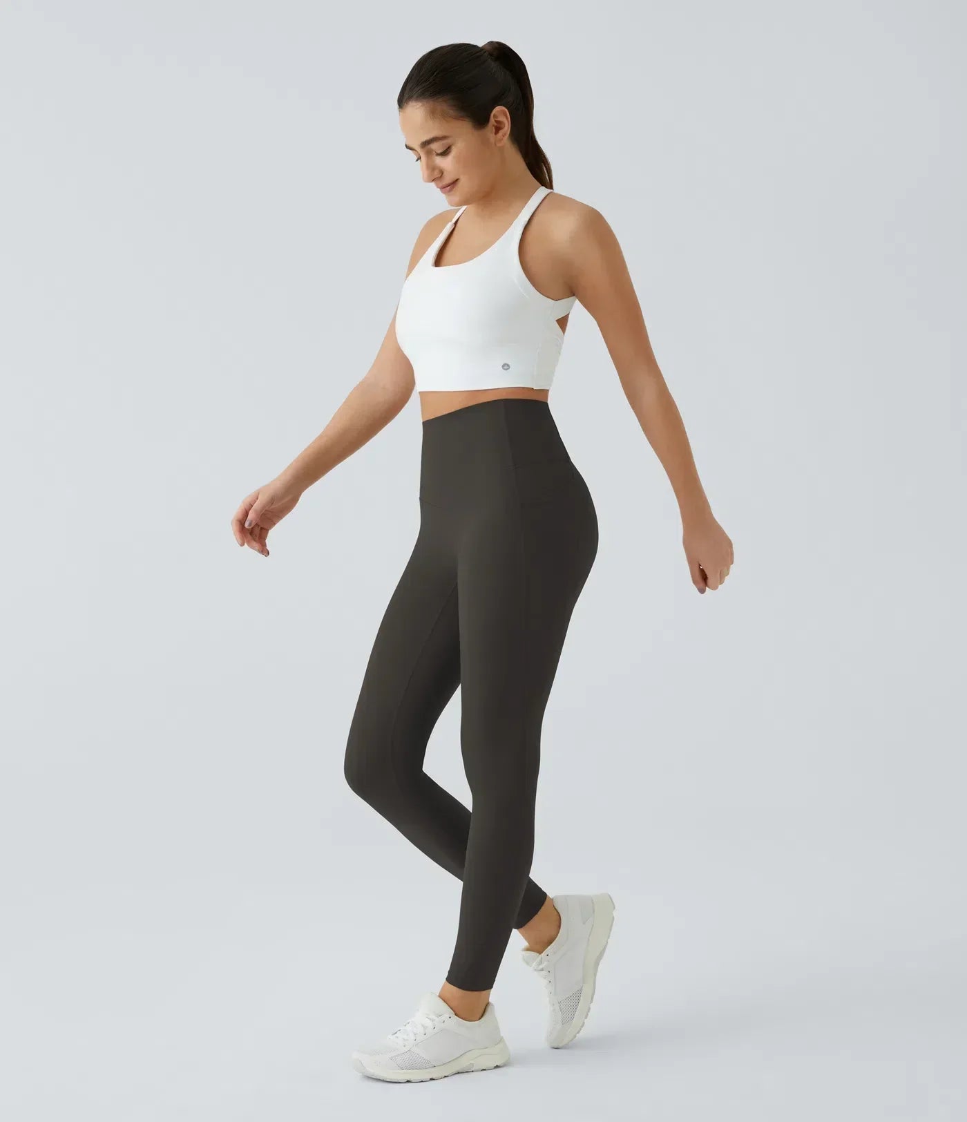 🔥High Waisted Waist Shaping Pocket Shaping Training Leggings