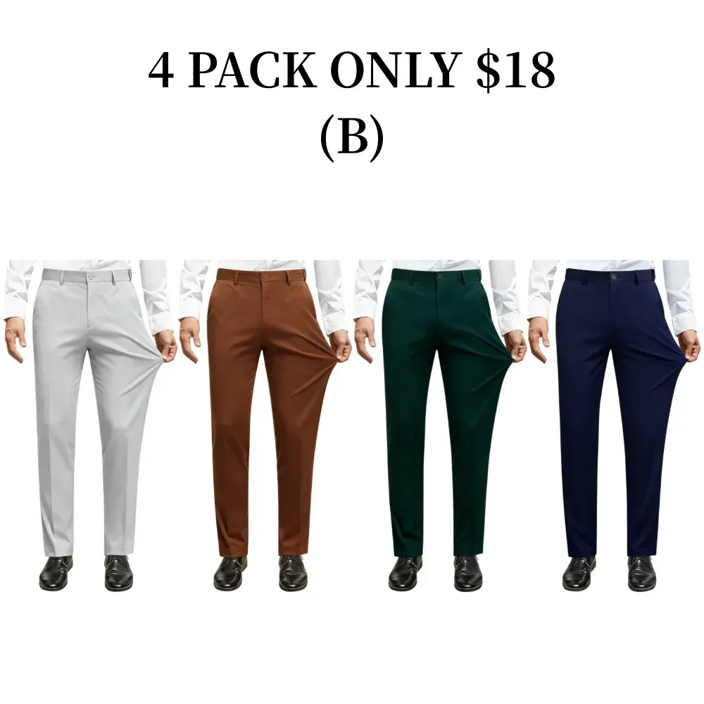 💥FACTORY SALE 🔥Men's Stretch Dress Pants🔥Final Day Clearance!🛒