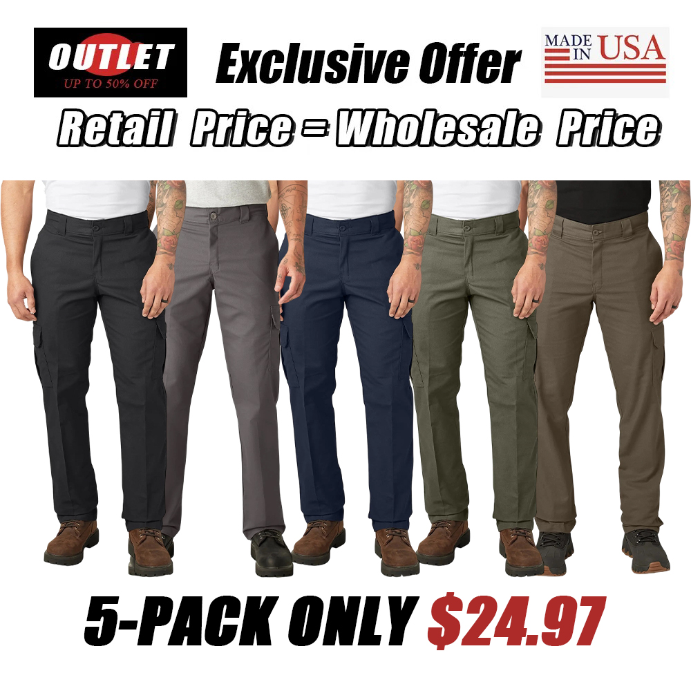 Men's Flex Regular Fit Cargo Pants