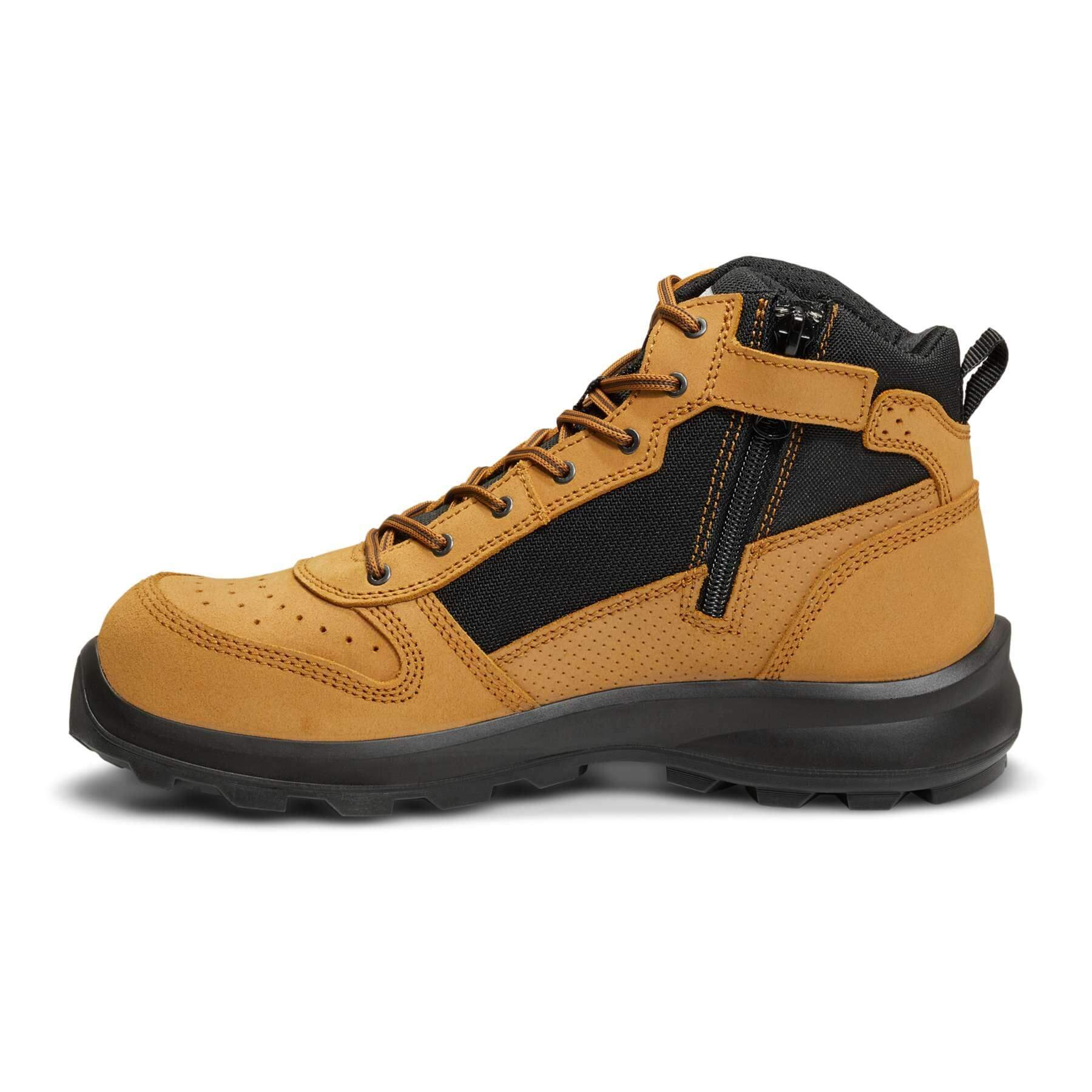 CHT Special Offer Michigan Work Boots F700919 Pack - Michigan S1P Composite Safety Toe Mid Sneaker Work Boots with Zip + 3 Pack Work Socks