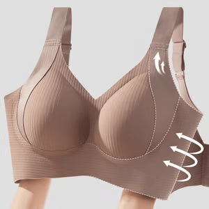 🎁Women's Ribbed Push Up Adjustable Wireless Bra✨🎁Buy 1 Get 9 Packs🔥