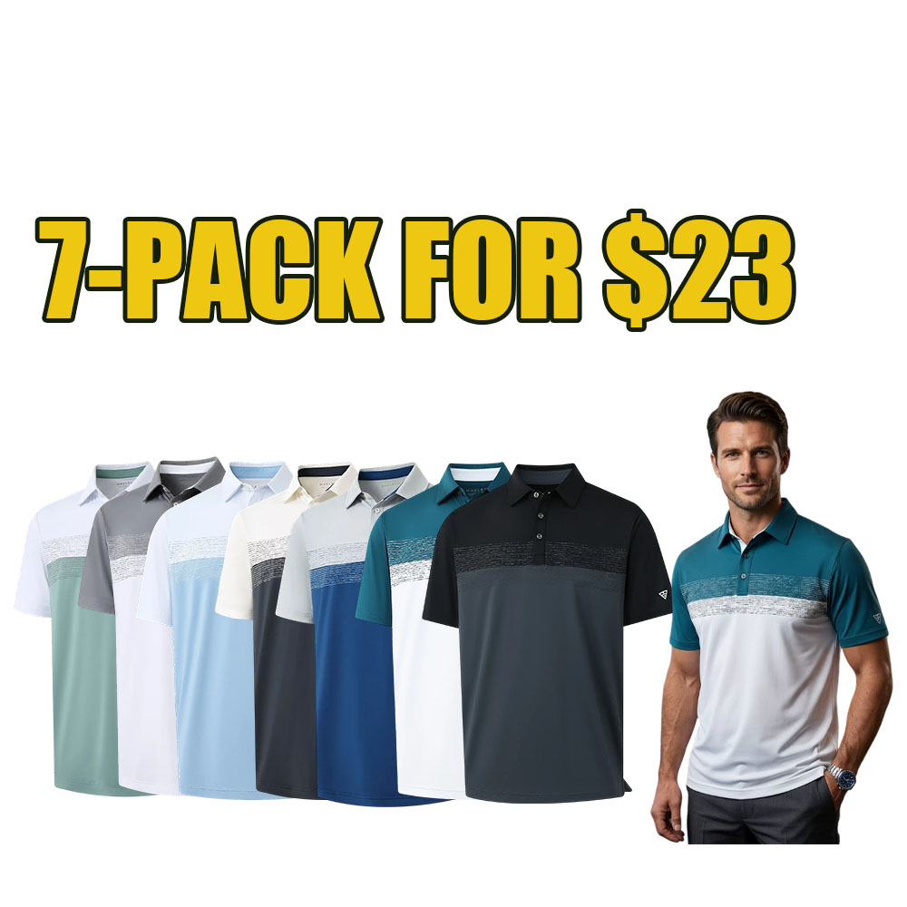 Men’s Performance Color Block Polo