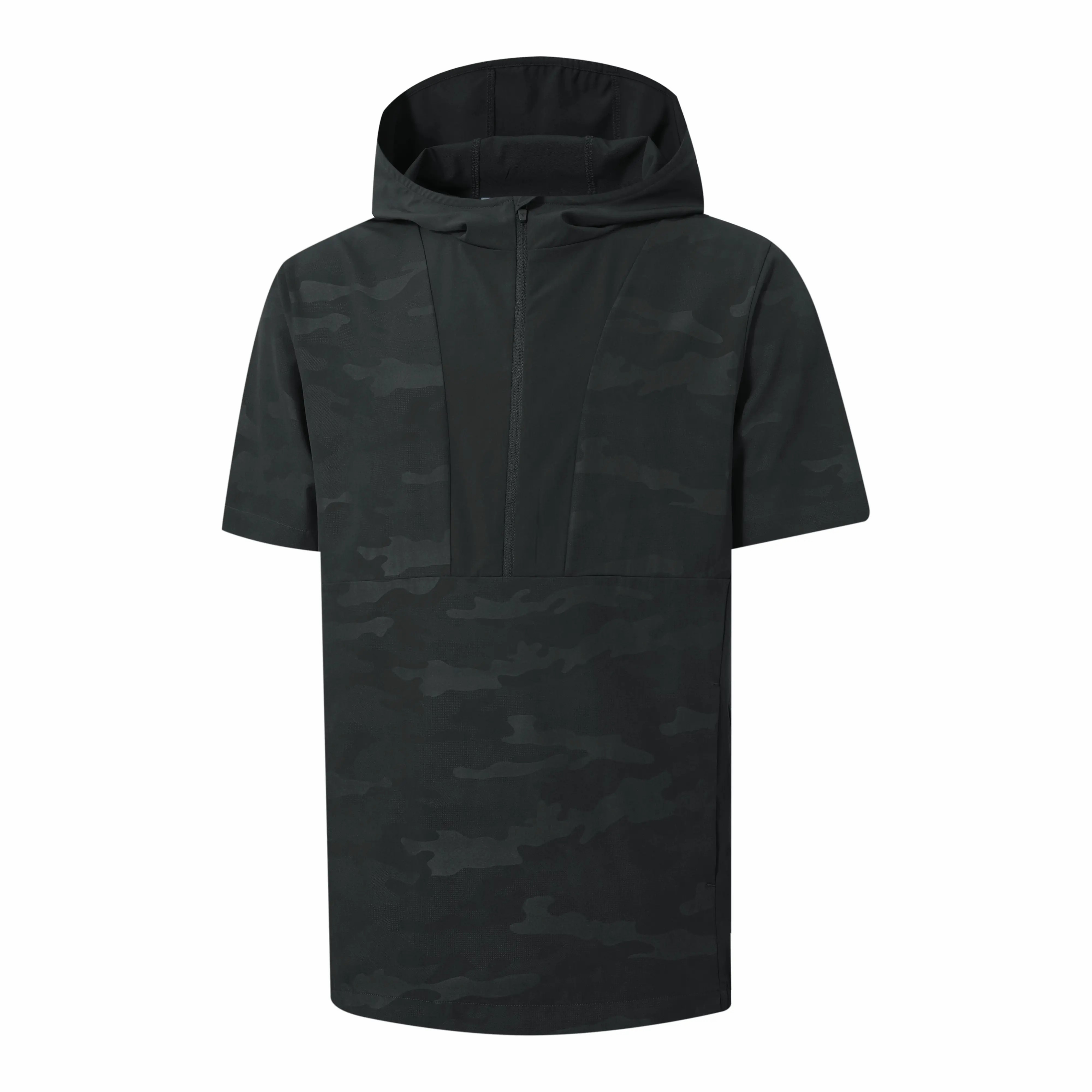 Men's Short Sleeve Hoodie – Lightweight, Water-Resistant, Sun-Protective Golf Hoodie