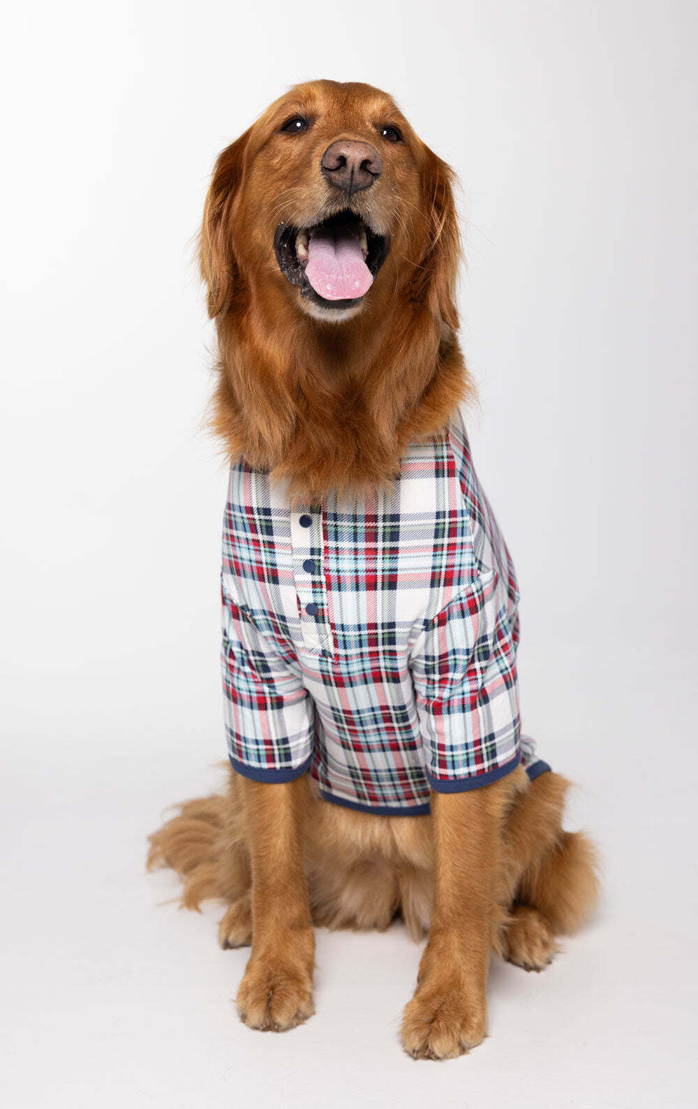 Hibernation Plaid Matching Family Pajamas