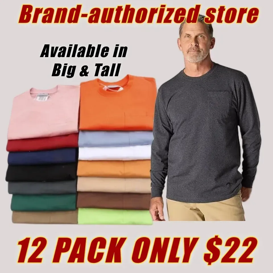 🔥Last Day 89% OFF🔥 CHT Men's K87&K126 Workwear Loose Fit Heavyweight Short-Sleeve Pocket T-Shirt (Also Available in Regular & Tall)