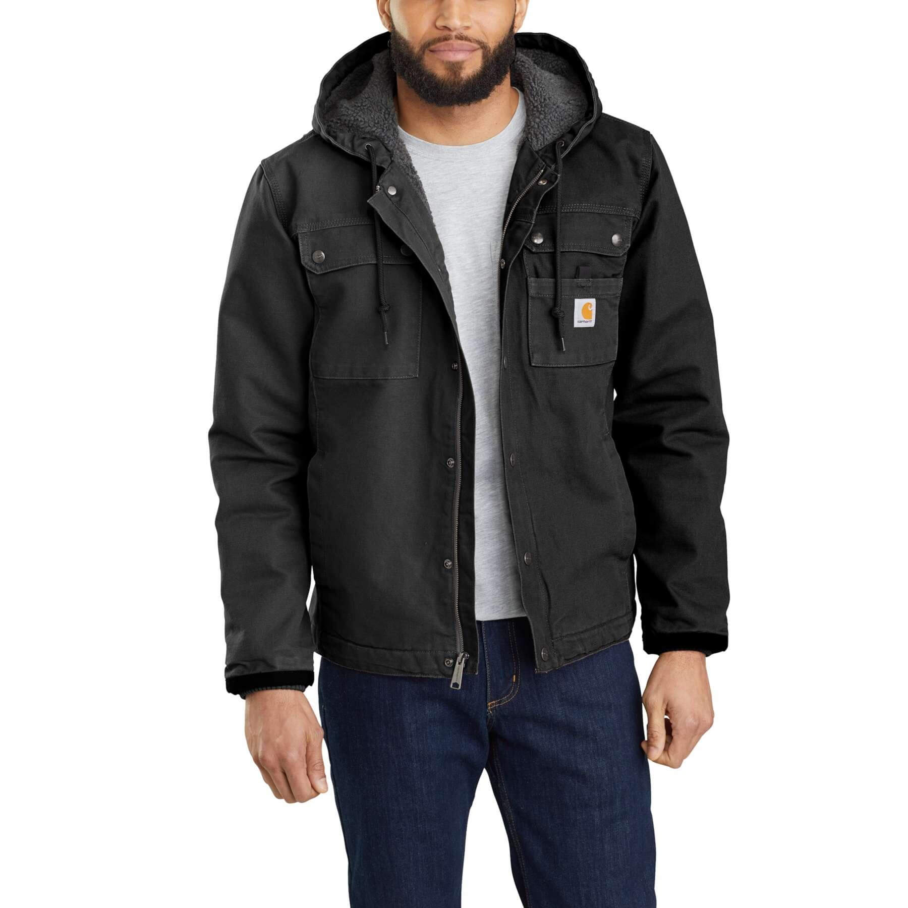 CHT Bartlett Relaxed Fit Washed Duck Sherpa-Lined Insulated Jacket 103826