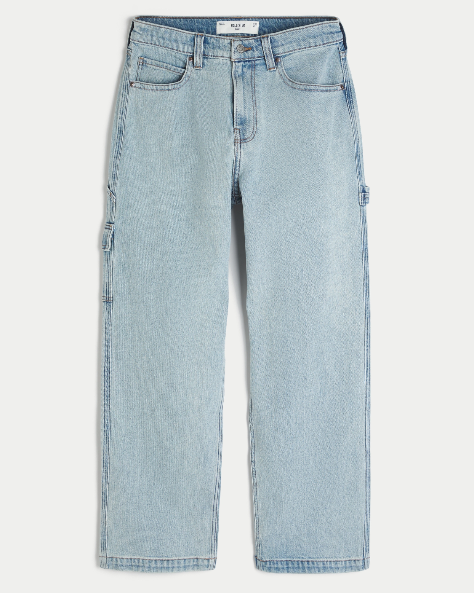 Grey Baggy Jeans