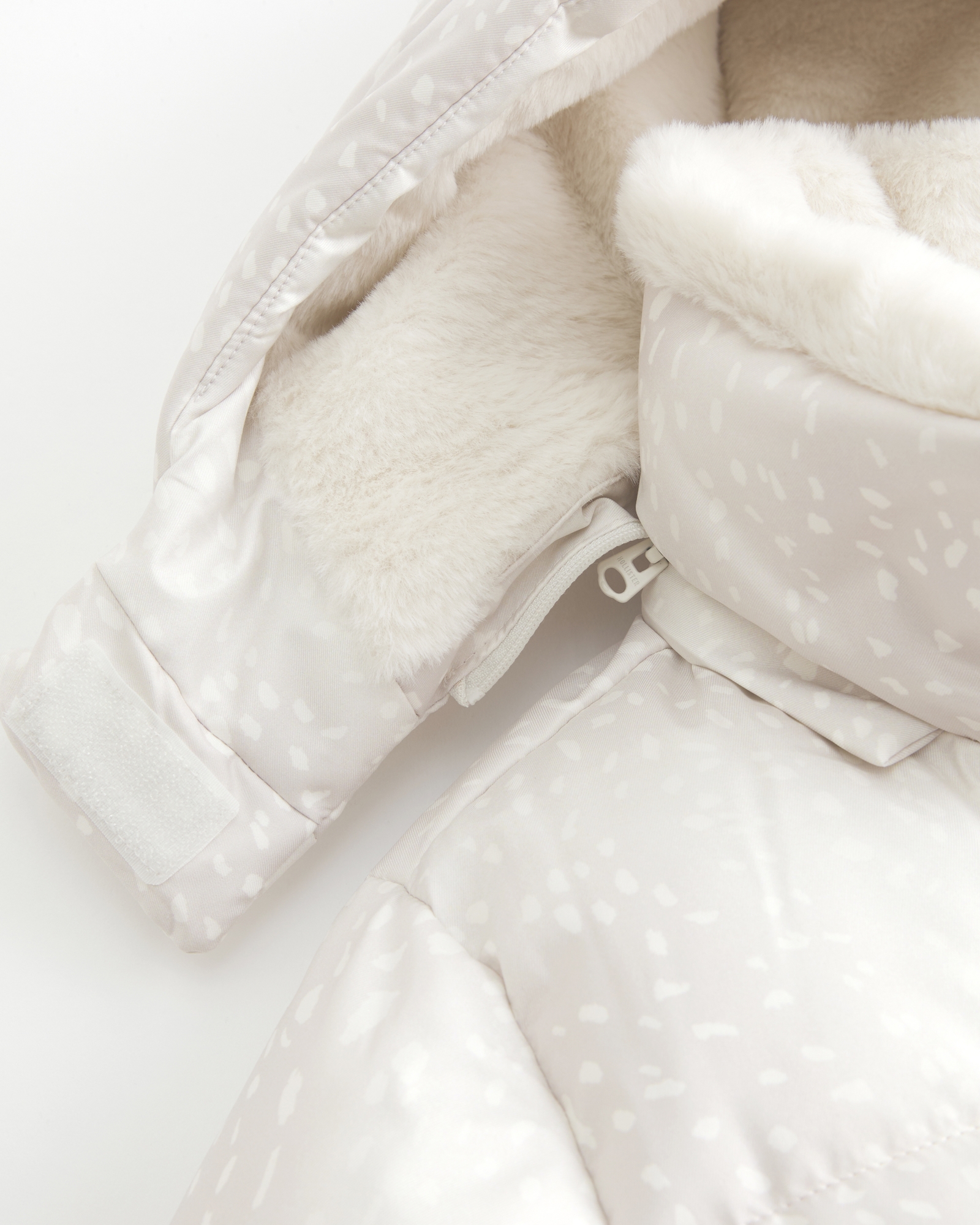 Faux Fur-Lined All-Weather Puffer Jacket