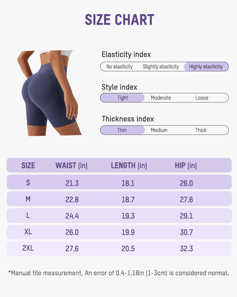 Tummy Control Butt-Lifting Training Shorts with Pockets – 7