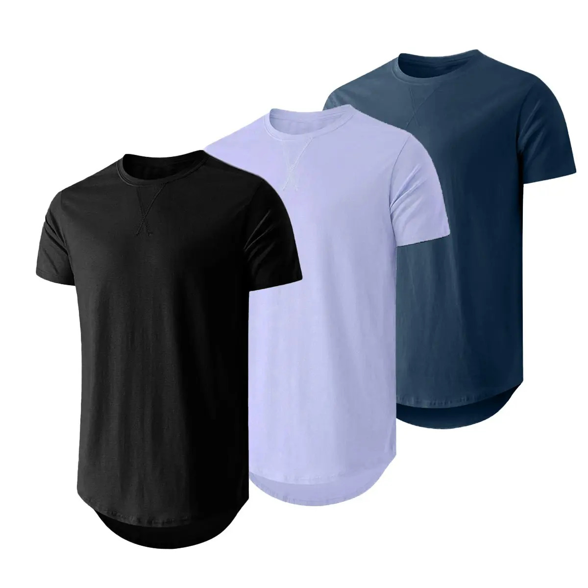 Men's Cotton Hipster Crewneck T-Shirts