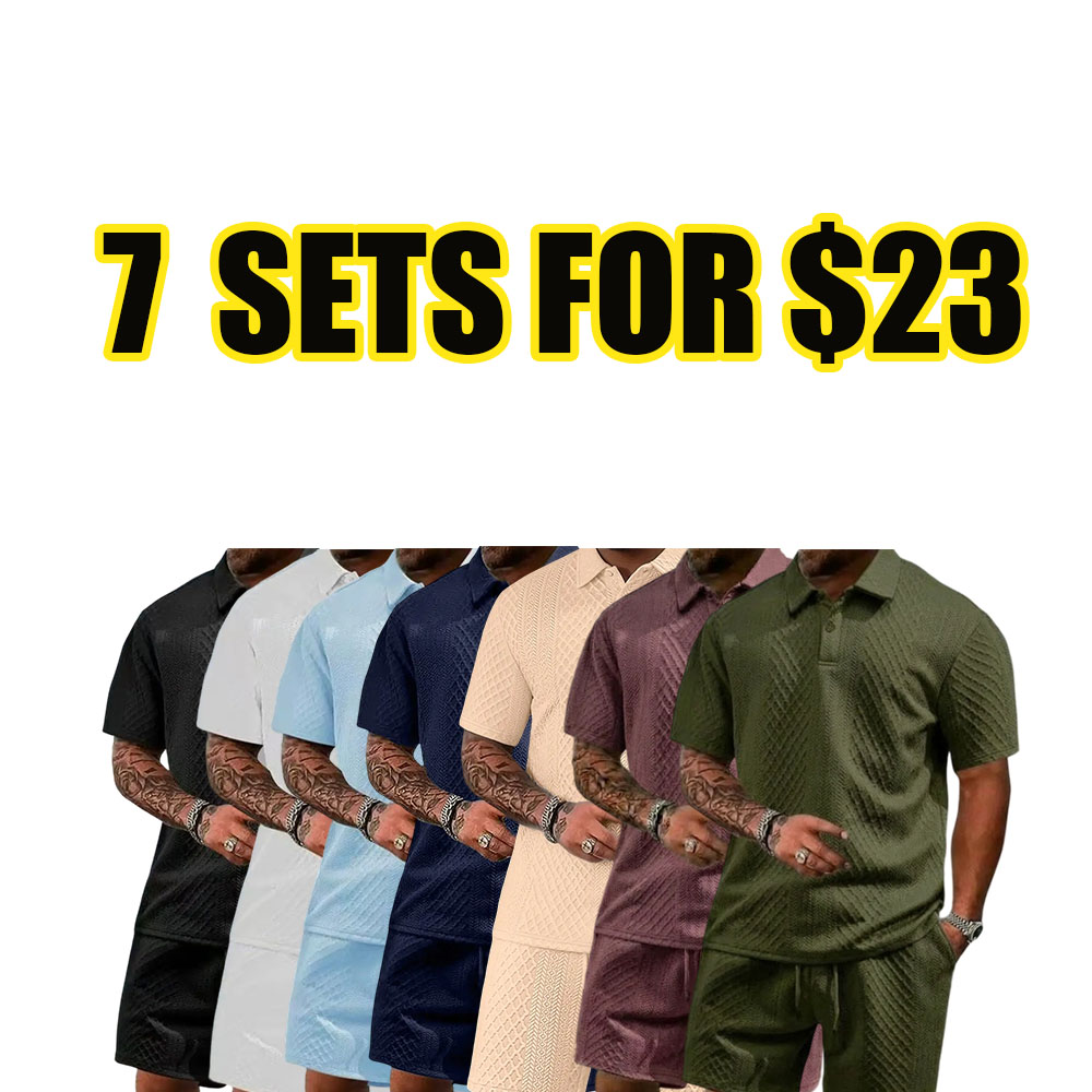 Men's Polo & Shorts Set