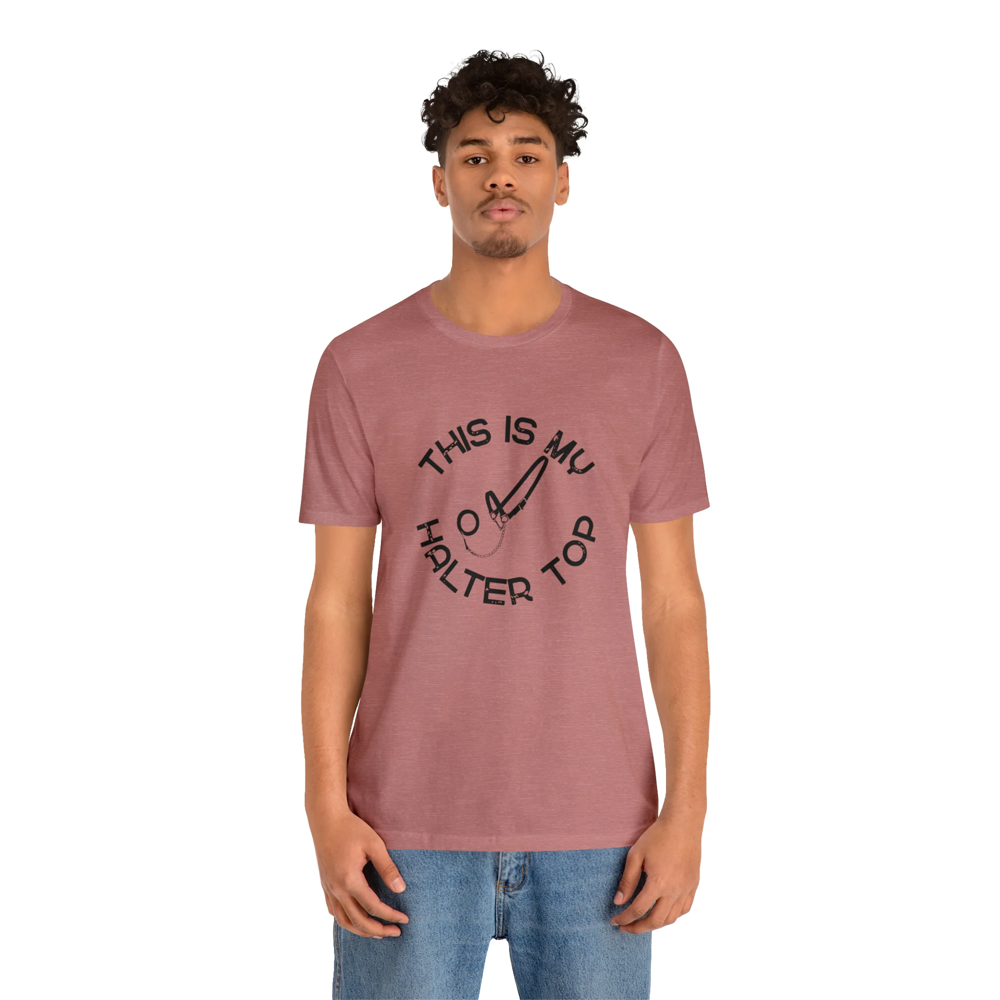 This is My Halter Top Unisex Jersey Short Sleeve Tee