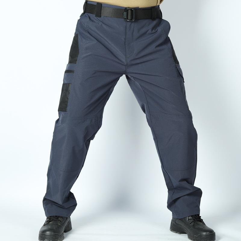Men's Solid Color Tactical Work Pants,230g/m² new fabric，with Multiple Pockets and Zipper Closures, Durable Outdoor Training Pants, Available in Multiple Colors, Fishing, outdoor activities, work, hiking, camping，Suitable for Spring and Autumn Wear.