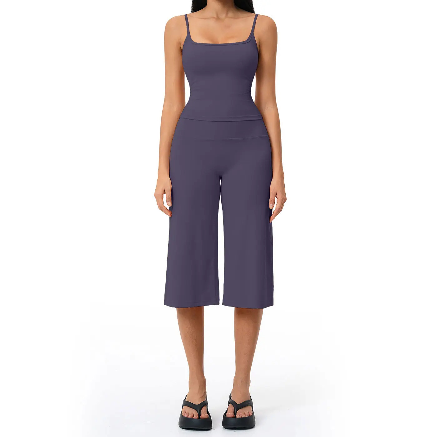 New Yoga Set: Camisole Top, High-Waisted Quick-Dry Casual Shorts, Running & Outdoor Yoga Outfit