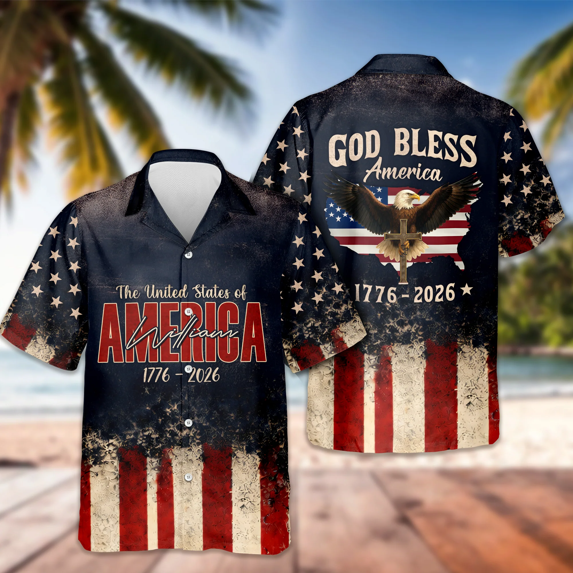 Men's The United States Of America 1776-2026 Shirt