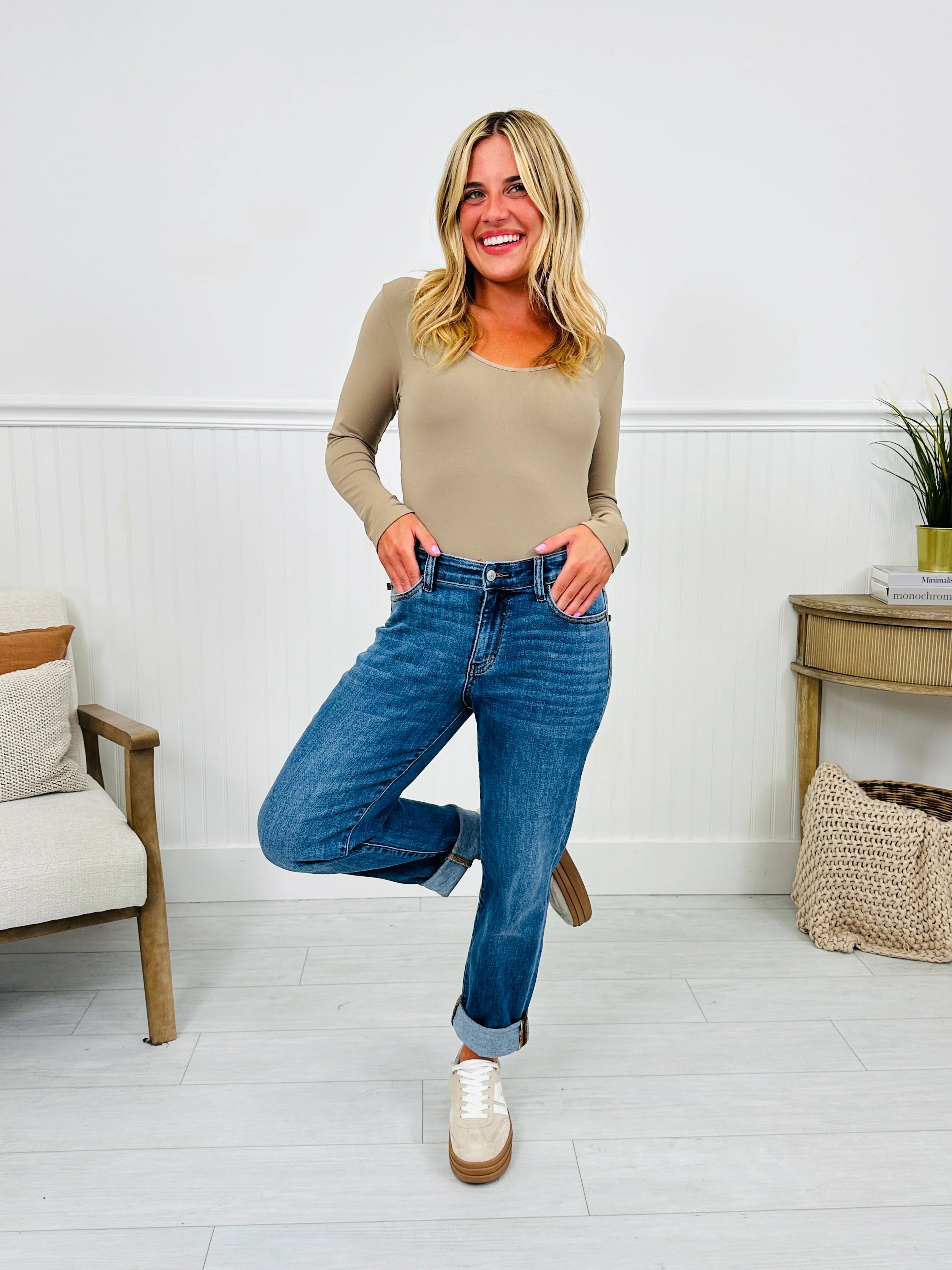 Judy Blue Through It All Boyfriend Jeans