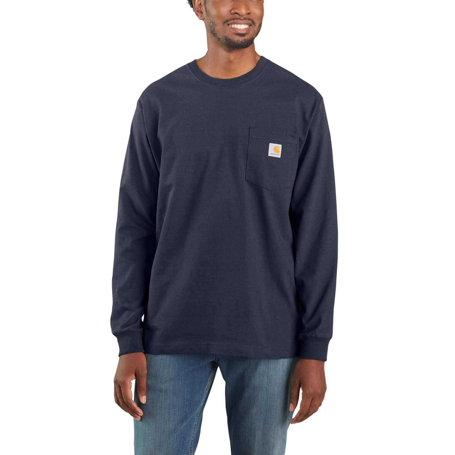 CHT Workwear Heavyweight Loose Fit Pocket Long-Sleeve T-Shirt K126