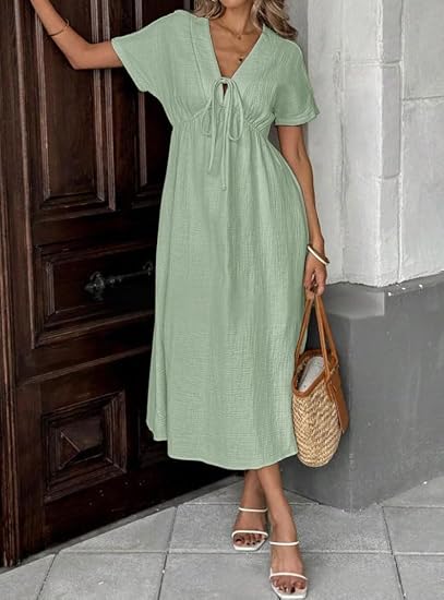 Women's Coastal Breeze Cotton Beach Dress