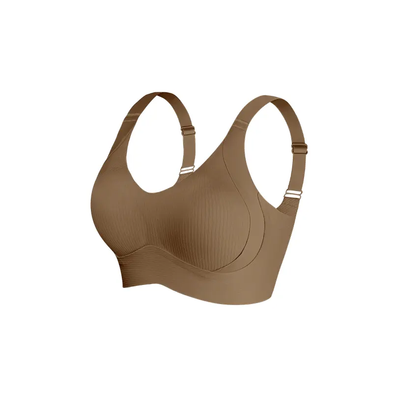 Women's Solid Wireless Comfort Push Up Bra