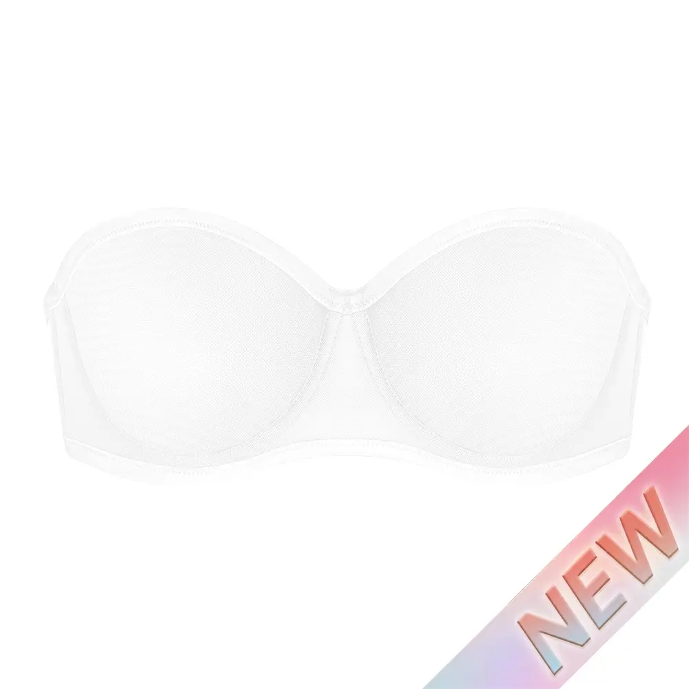 Women's 6-Pack Strapless Minimizer Bra – Convertible Bandeau Underwire Unlined for Large Bust