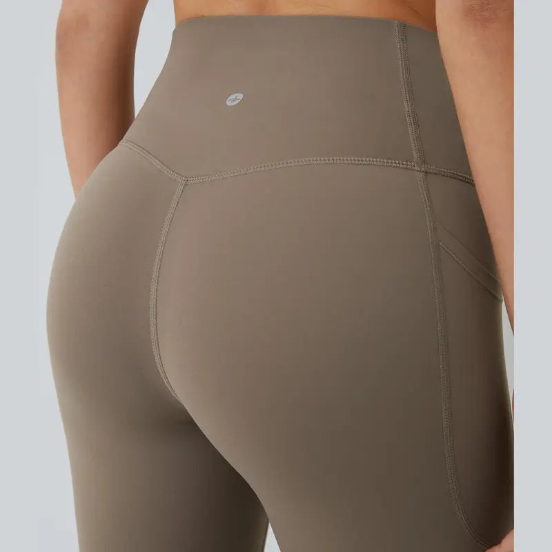 🔥High Waisted Waist Shaping Pocket Shaping Training Leggings