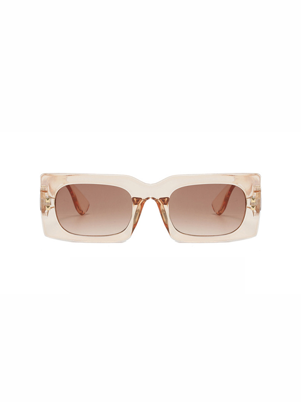 Geometric Sun-Protection Sunglasses Accessories