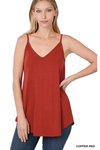 Reversible Spaghetti Strap Cami
