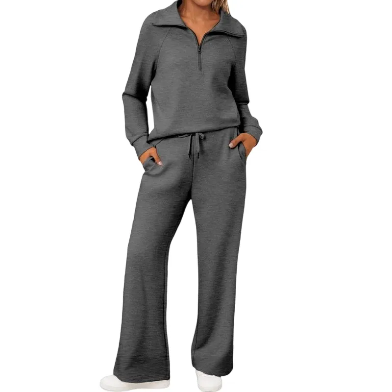 Women's Casual 2-Piece Sweatsuit Set