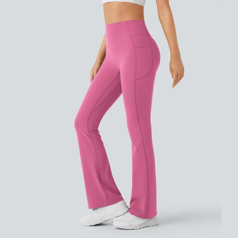Scrunch Butt High Waist Yoga Bootcut Leggings