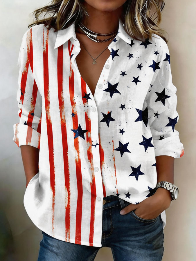 Women'S Stars Stripes Shirt