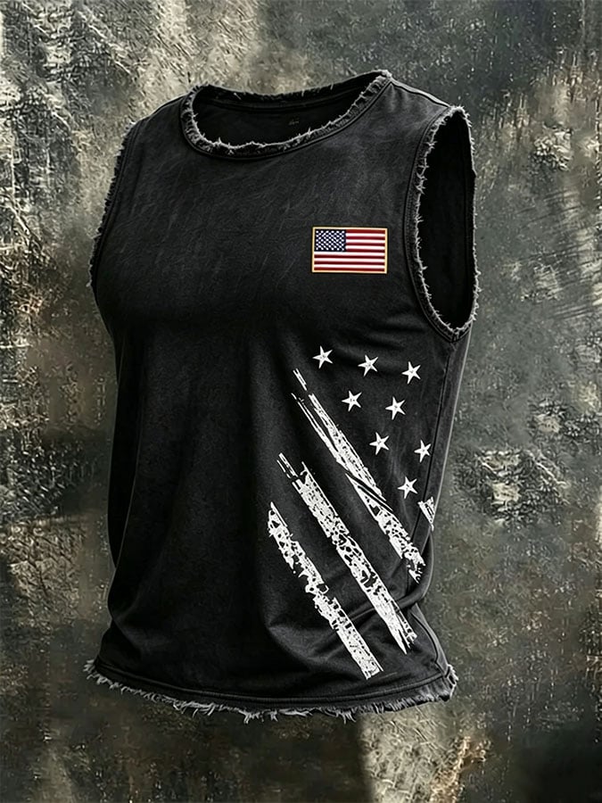Men'S Casual Printed Vest