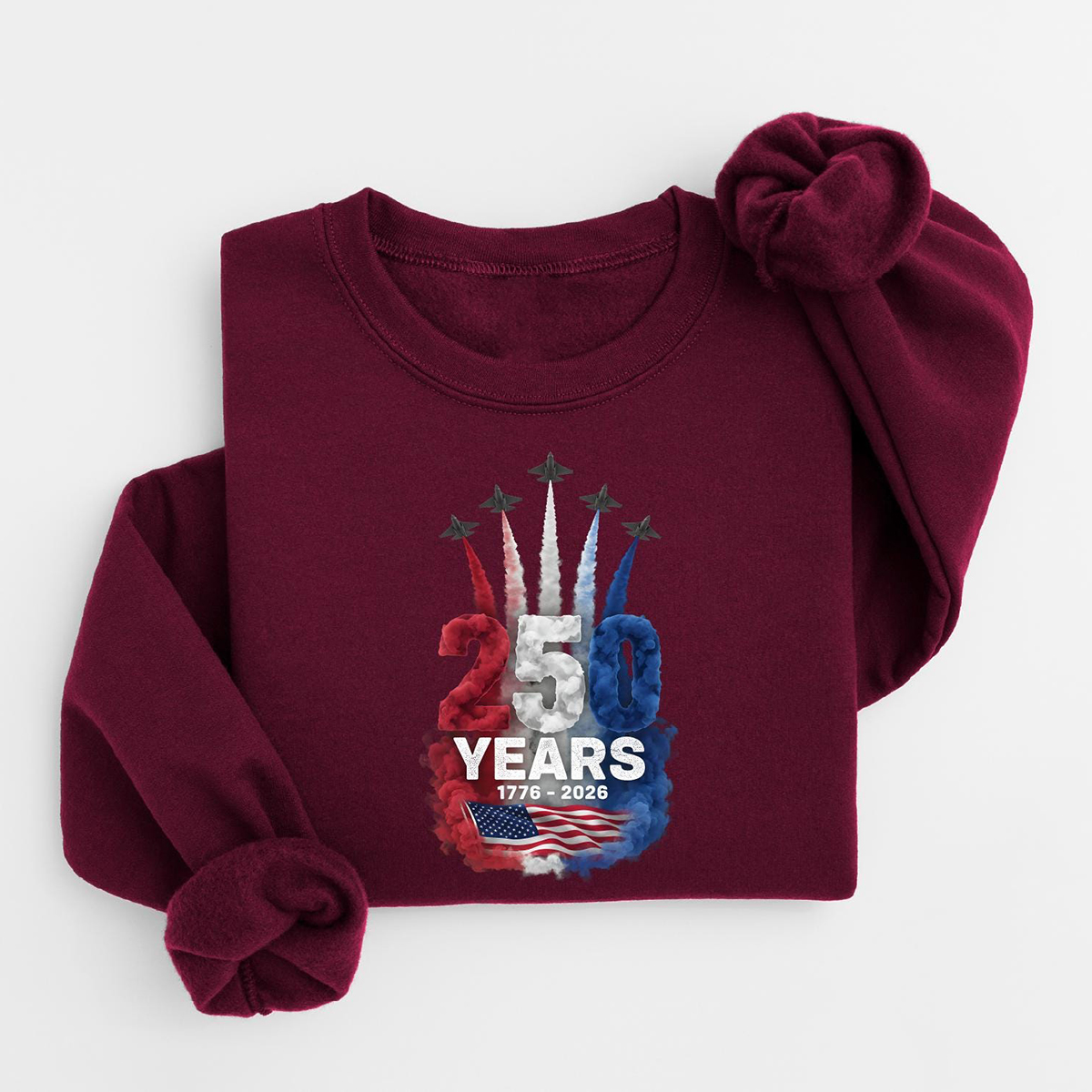 250th Anniversary Sweatshirt_ 1776 2026 Shirt_ USA