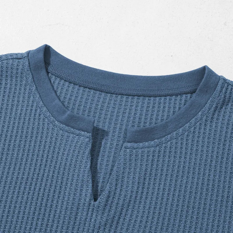Women's Plus-Size V-Neck Short-Sleeve Knit Top