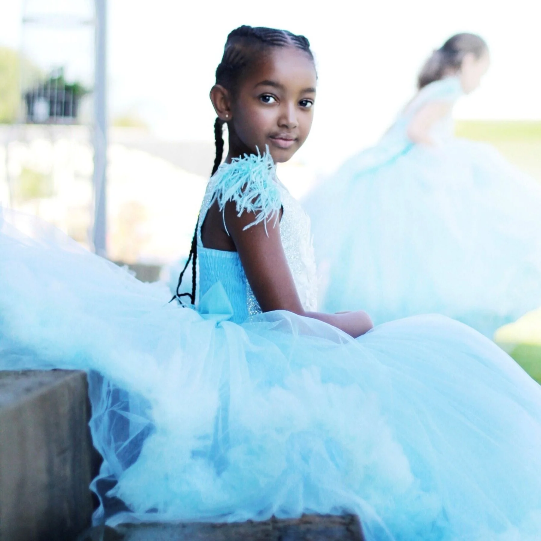 Pale Blue Cinderella Dress