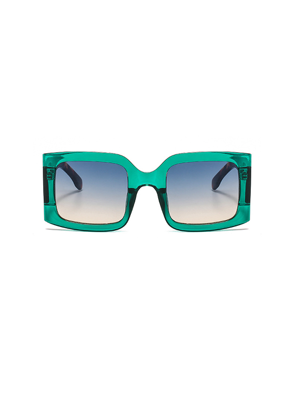 Geometric Sun-Protection Sunglasses Accessories