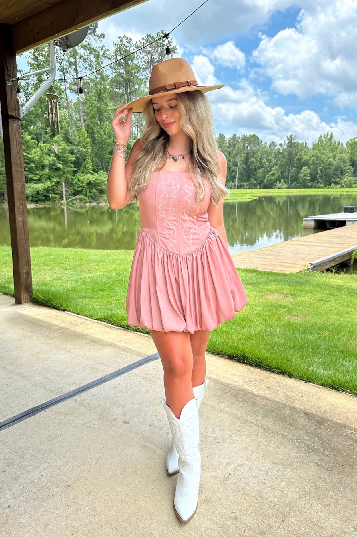 Embroidered Dress