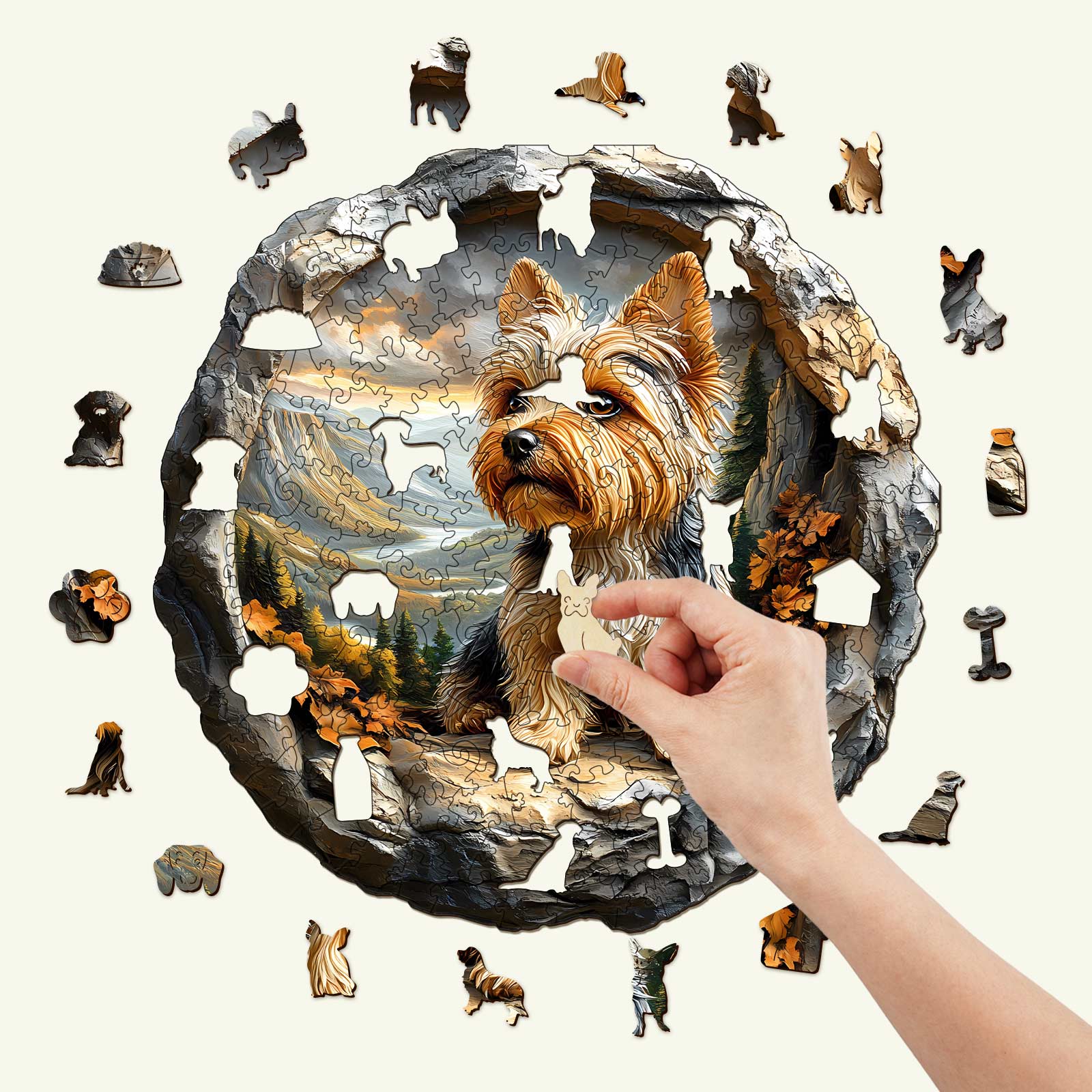 Yorkshire Wooden Jigsaw Puzzle
