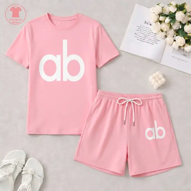 Women's Minimalist Summer Two-Piece Set