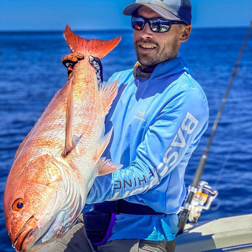 Men’s UPF 50+ Sun Long Sleeve Fishing Hoodie