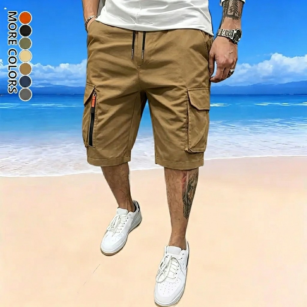 🔥 7-Pack Men's Cargo Shorts – Just $24 ($3.43 Each!)