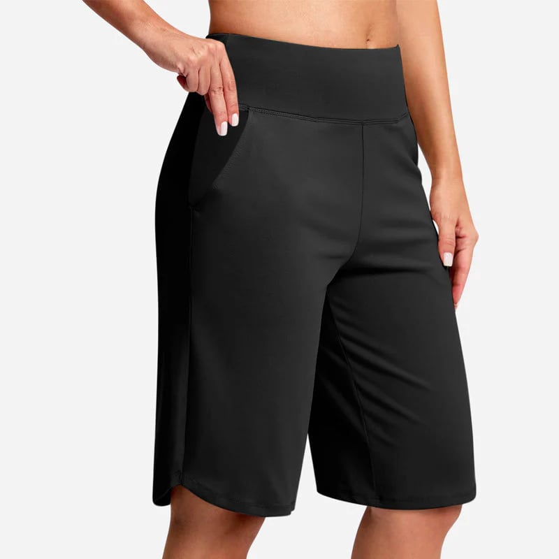 ⏰Hot sale 49% OFF🔥Women's High-Waist Yoga Shorts with Pockets