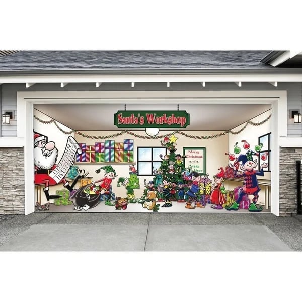 Early Christmas Sale-🔥2025 Christmas Garage Door Decoration