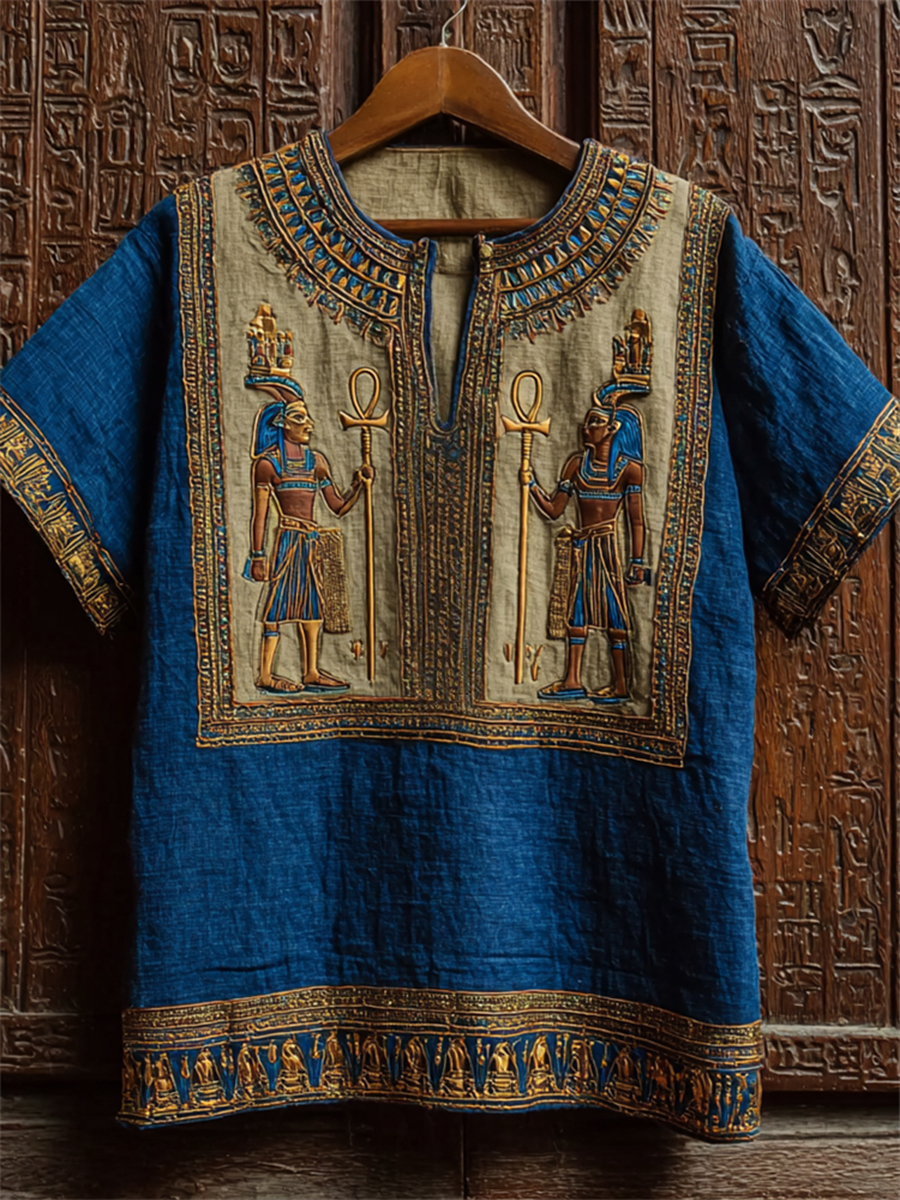 Men's Ancient Egyptian Print T-Shirt