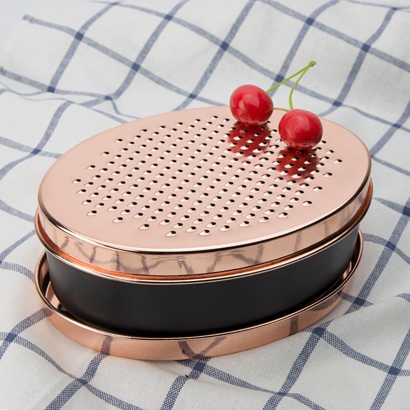 Double-Sided Oval Box Cheese/Veggie Grater