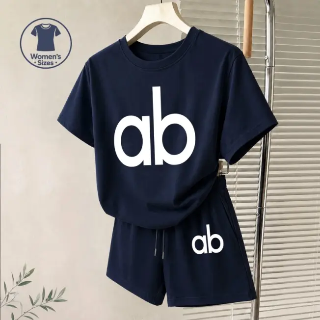 Women's Minimalist Summer Two-Piece Set