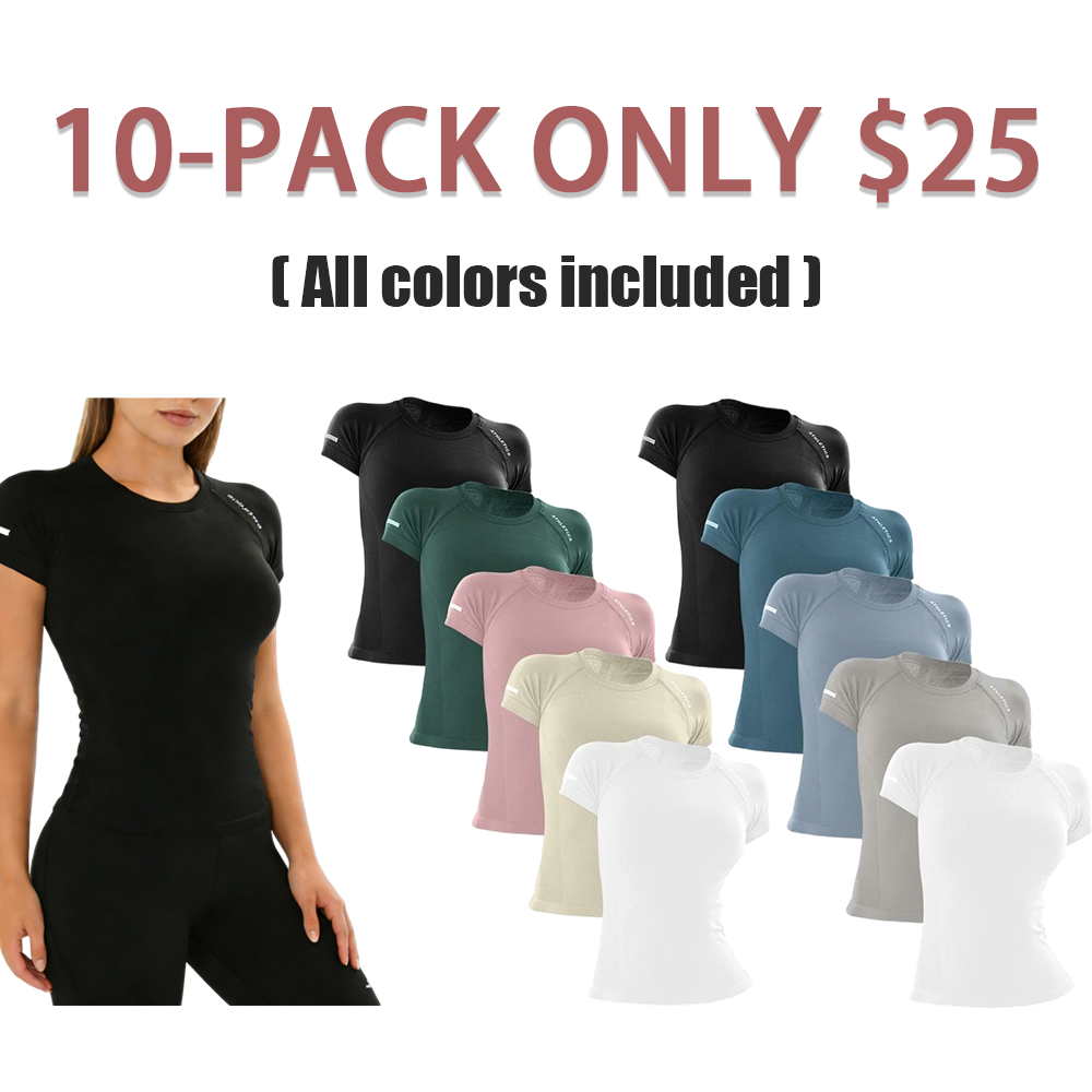 Women's Letter Print Raglan Sleeve Sports Tee
