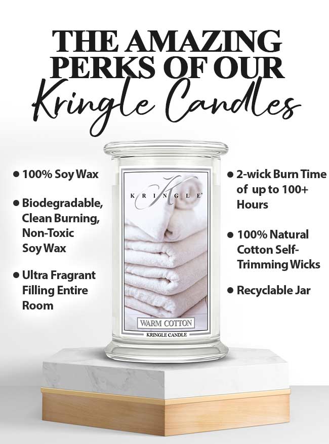 Warm Cotton Large Jar | Soy Candle